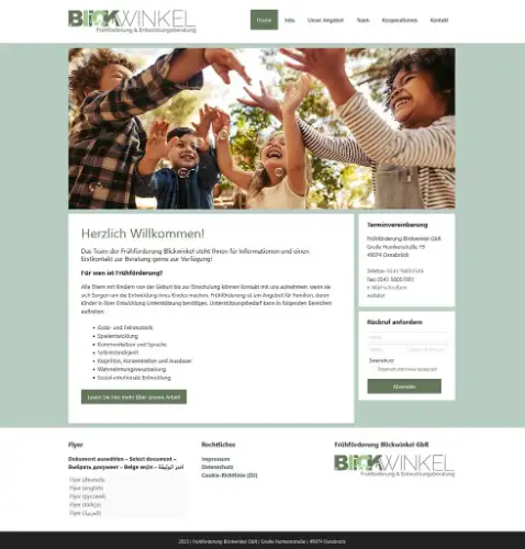 Frühförderung Blickwinkel