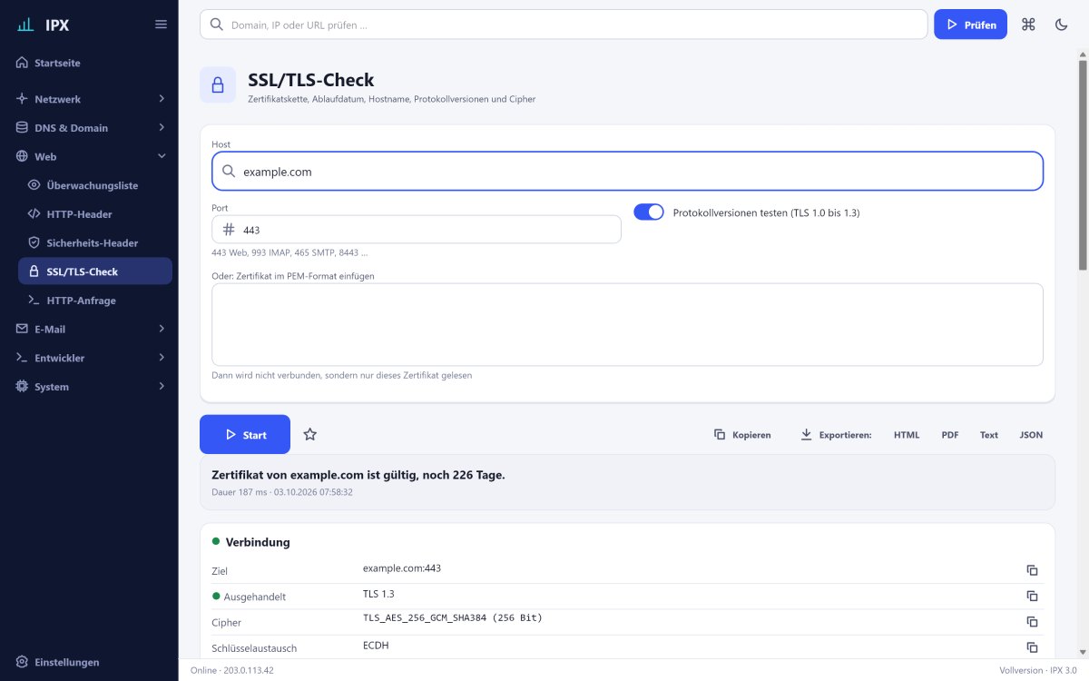 SSL/TLS-Check